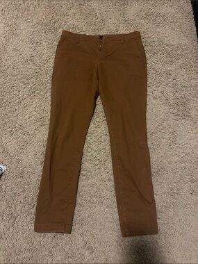 Men's Aeropostale Brown Straight-Leg Pants
